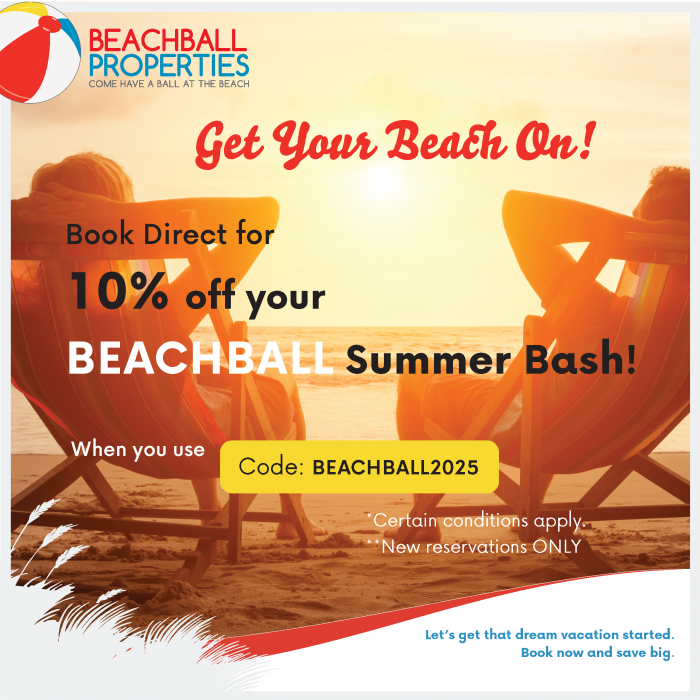 10% Off Your Stay In June & July!