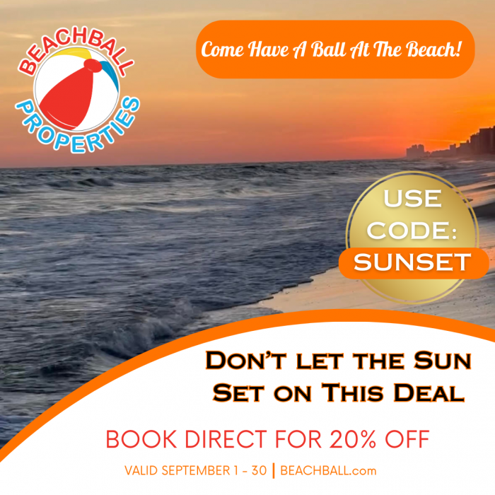 20% OFF YOUR STAY IN SEPTEMBER