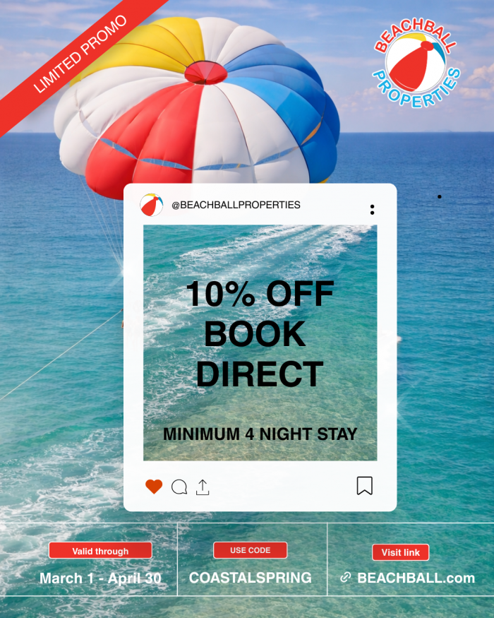 10% Off  Your Spring Stay!