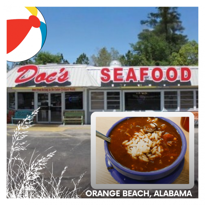 Doc's Seafood in Orange Beach Alabama, Gumbo