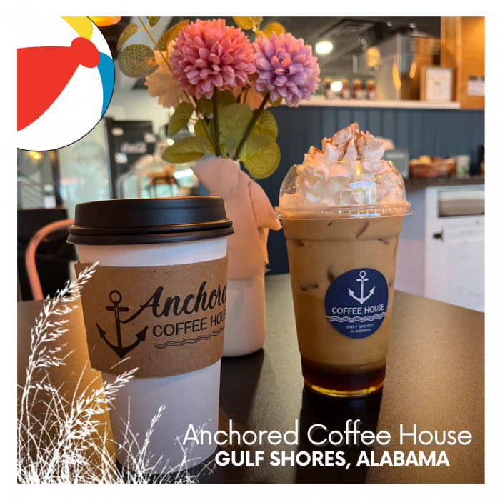 Anchored Coffee House, Gulf Shores, Alabama