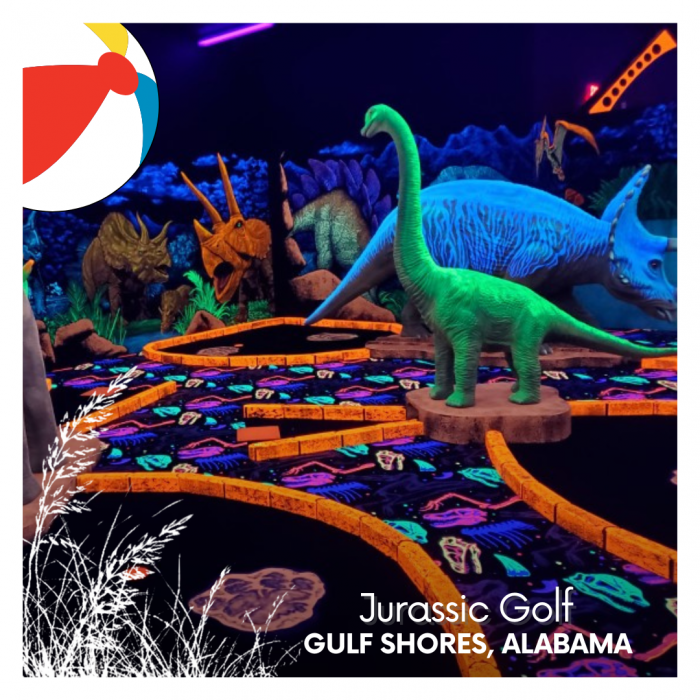Jurassic Golf, Indoor Putt-Putt, Gulf Shores, Alabama