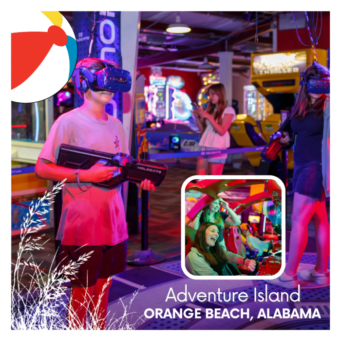 Adventure Island, Orange Beach, Alabama, Arcade, Laser Tag, Go-Carts