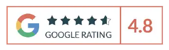 4.8 Star Google Rating