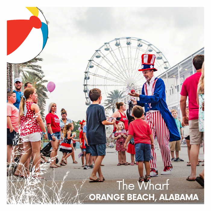 The Wharf, Orange Beach, Fourth of July