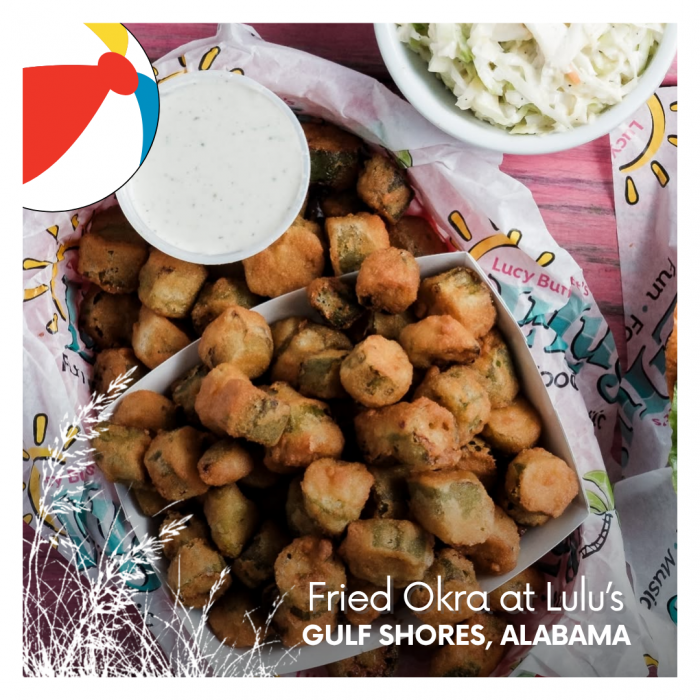 Lulu's Gulf Shores, Alabama, Lucy Buffett, Fried Okra